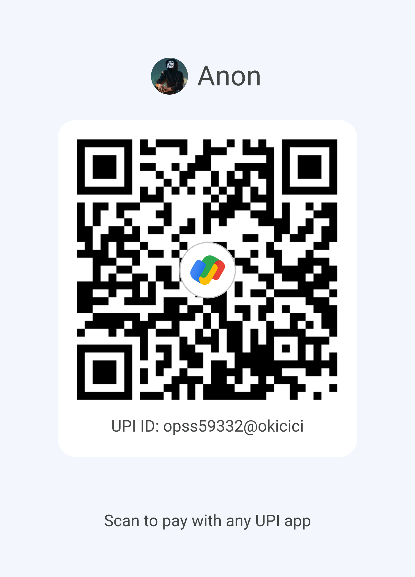 UPI QR Code
